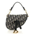 Oblique Mini Saddle Bag Blue