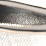 Crystal Vitello Laminato Suede FF Nano Fendigraphy Hobo Charm Grey