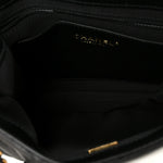 Lambskin Quilted Giant CC Shoulder Bag Black