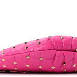 Nappa Small Rockstud Spike Hobo Fuxia