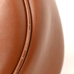 Smooth Calfskin Medium Strap Ava Triomphe Shoulder Bag Tan