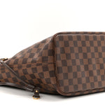 Damier Ebene Neo Neverfull MM Rose Ballerine