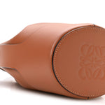 Calfskin Mini Balloon Bucket Bag Tan
