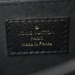 Grained Calfskin Lockme Chain Bag PM Black
