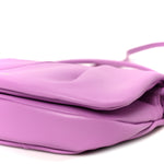 Shiny Nappa Calfskin Paseo Satchel Rockrose