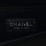 Lambskin Chevron Quilted New Medium Boy Flap Black