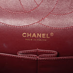 Aged Calfskin Quilted 2.55 Reissue 227 Flap Black