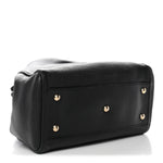 Pebbled Calfskin Small Soho Shoulder Bag Black