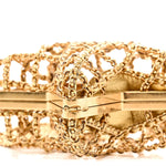 Metal CC Star Minaudiere Crossbody Gold