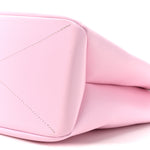 Calfskin Mini Shopper Tote Khaki Green Pink