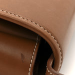 Vegetable Tanned Calfskin Le Caban Satchel Bag Brick