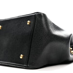 Caviar Quilted Petit Timeless Tote PTT Black