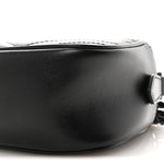 Calfskin Matelasse Monochrome Small GG Marmont Chain Shoulder Bag Black