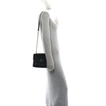 Soft Calfskin My Lockme Chain Bag BB Black