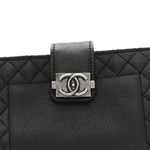 Calfskin Boy Reverso Mini Pochette Black