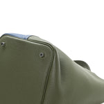 Taurillon Clemence Casaque Picotin Lock 22 MM  Bleu Thalassa Canopee