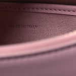 Smooth Calfskin Medium Strap Ava Triomphe Shoulder Pastel Pink