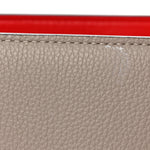 Calfskin Spikes Loubinthesky Medium Grey