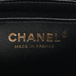 Caviar Quilted Mini Square Flap Black