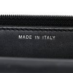 Glazed Aged Calfskin Reissue Wallet On Chain WOC So Black
