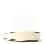 Calfskin Chevron Mini Vlogo Hobo Bag White