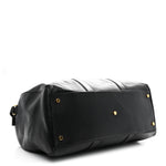 Calfskin Buckley Duffle Bag Black