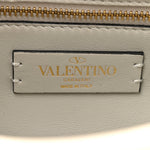 Nappa Medium Roman Stud Shoulder Bag Ivory