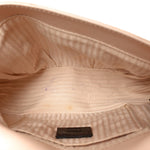 Vitello Flamingo Enamel Fendista Pouchette Crossbody Rosa Plaster
