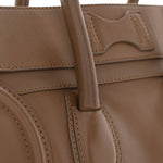 Smooth Calfskin Mini Luggage Camel