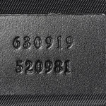 Canvas Web Slim Belt Bag Black