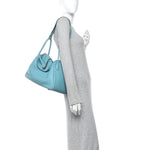 Taurillon Clemence Lindy 34 Bleu Atoll