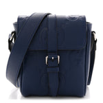 Piuma Calfskin Jumbo GG Embossed Small Messenger Bag Royale