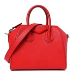 Sugar Goatskin Mini Antigona Red