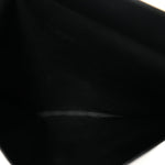Calfskin Studded Skull Envelope Clutch Black