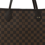 Damier Ebene Neo Neverfull MM Rose Ballerine