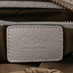 Calfskin Small Marcie Satchel Faded Blue