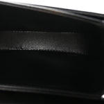 Patent Calfskin Triomphe Mini Besace Clea Black