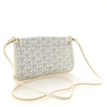 Goyardine Plumet Wallet Clutch White