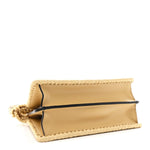 Raffia Embroidered Vitello King Shiny Nappa Intreccio Small Peekaboo I SEE U Satchel Sahara