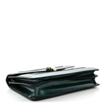 Iridescent Calfskin Serpenti Forever Shoulder Bag Emerald Green