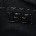 Calfskin Matelasse Monogram Lou Camera Bag Black