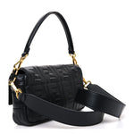 Nappa FF 1974 Embossed Baguette Black