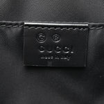 Canvas Web Slim Belt Bag Black