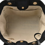 Mixed Fibers Small Deauville Tote Black