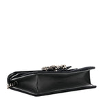 Suede Super Mini Dionysus Shoulder Bag Black
