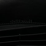 Calfskin Matelasse GG Marmont Chain Wallet Black