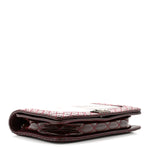 Patent Small Boy Reverso Flap Burgundy