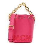 Nappa Mini Drawstring Aren Chain Bag Beetroot Purple