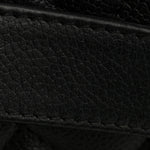Caviar Quilted Petit Shopping Tote PST Black