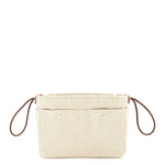 Canvas Barenia Fourbi 20 PM Pouch Naturel Fauve